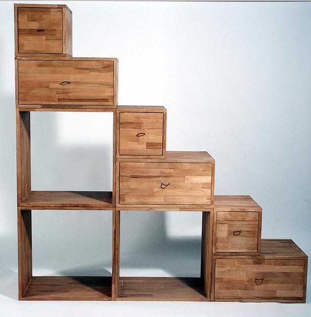 Cinius Книжный шкаф / лестница из массива дерева Yen sun-id-1486205 - Вид №2