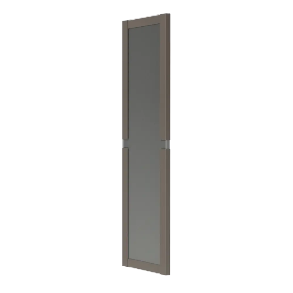 Дверь-купе KONSENSA 244.5x90.4 см с матовым зеркалом профиль белый узкий STLM-2187642 - Вид №13