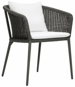 JANUS et Cie Стул из морской веревки с подлокотниками Knot