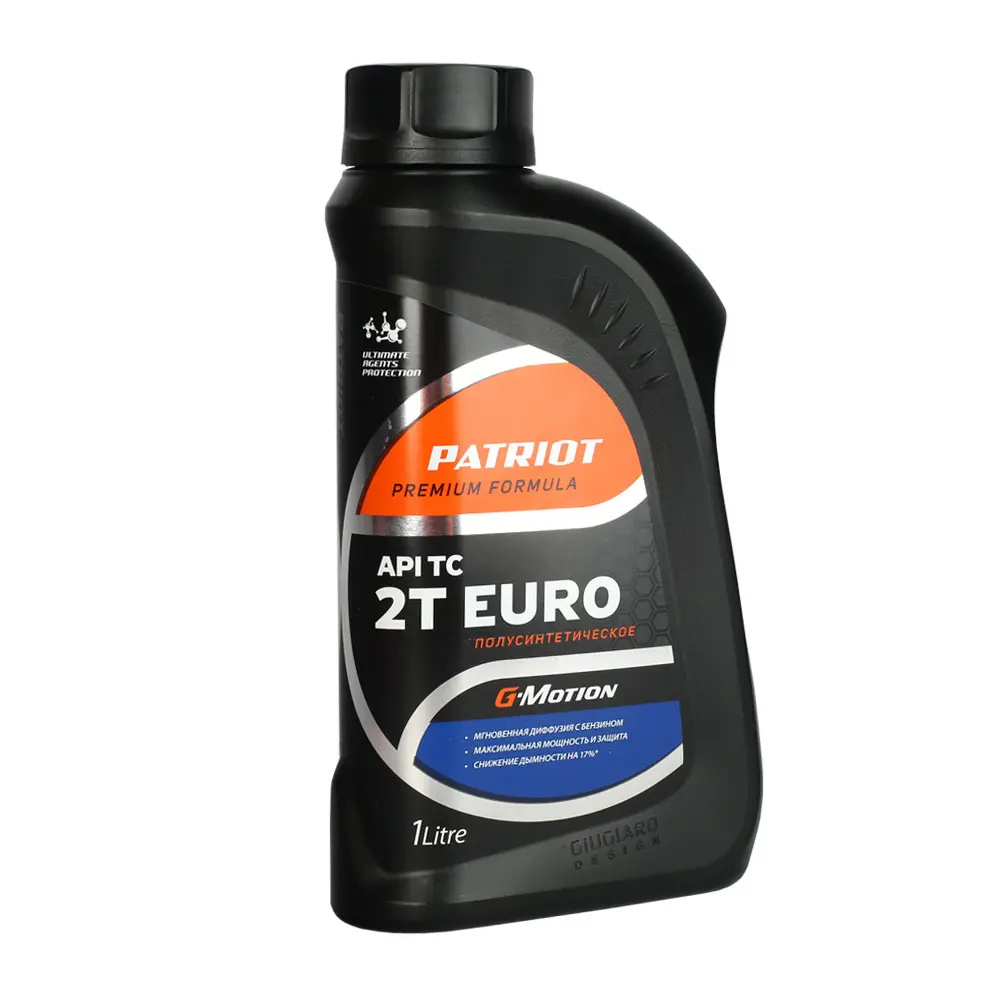 PATRIOT G-Motion 2T EURO - Полусинтетическое масло для двухтактных двигателей 1 л 82041759 STLM-0018246