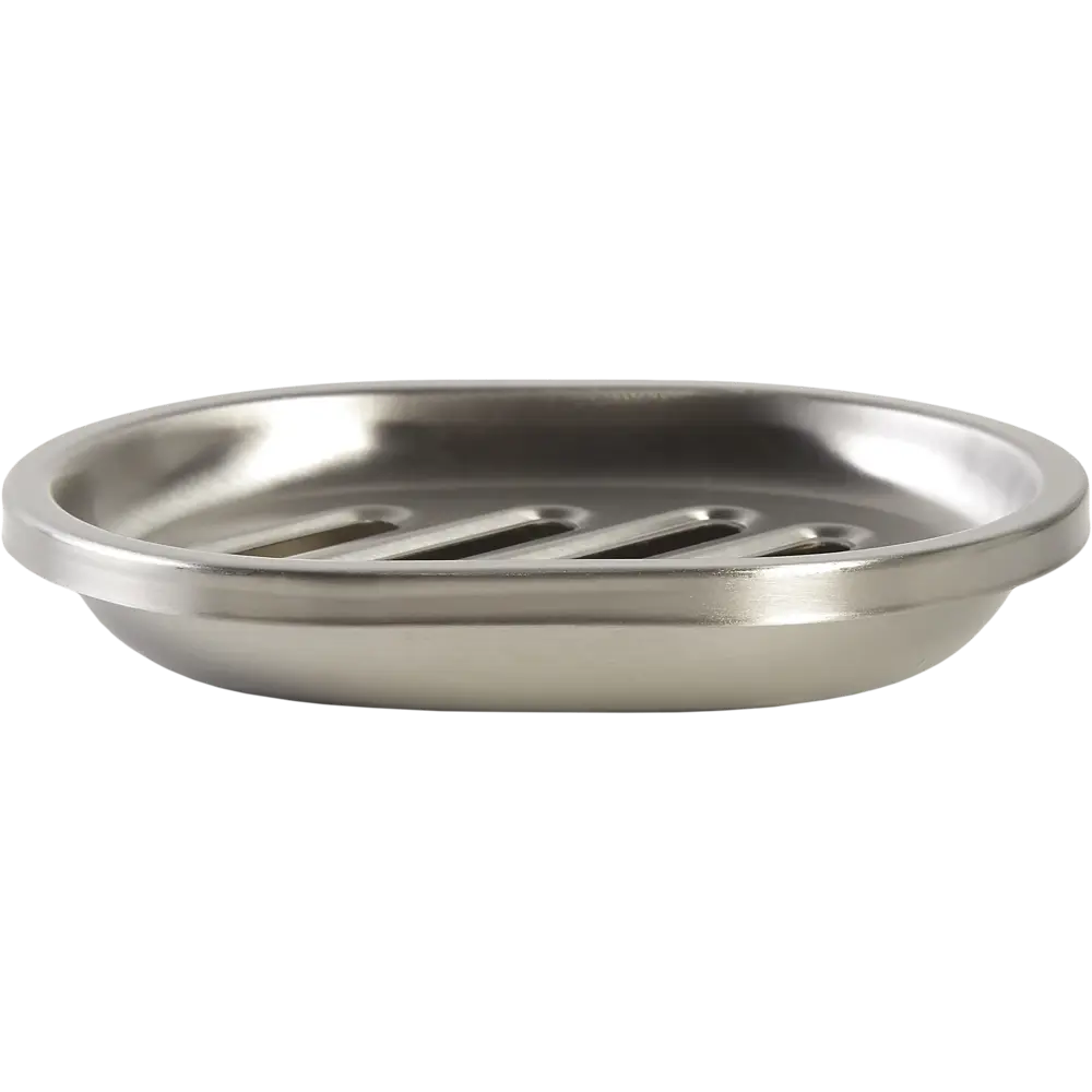 Мыльница Аквадекор Kropp нержавеющая сталь цвет серебристый STLM-2084565