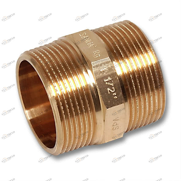 252214R SANHA 522 ниппель, латунь 1/4 мм 