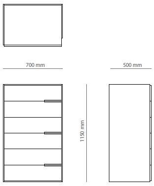 PRADDY Комод из дерева Valley Ml080|ml098 Ml080~ml098 - Вид №2