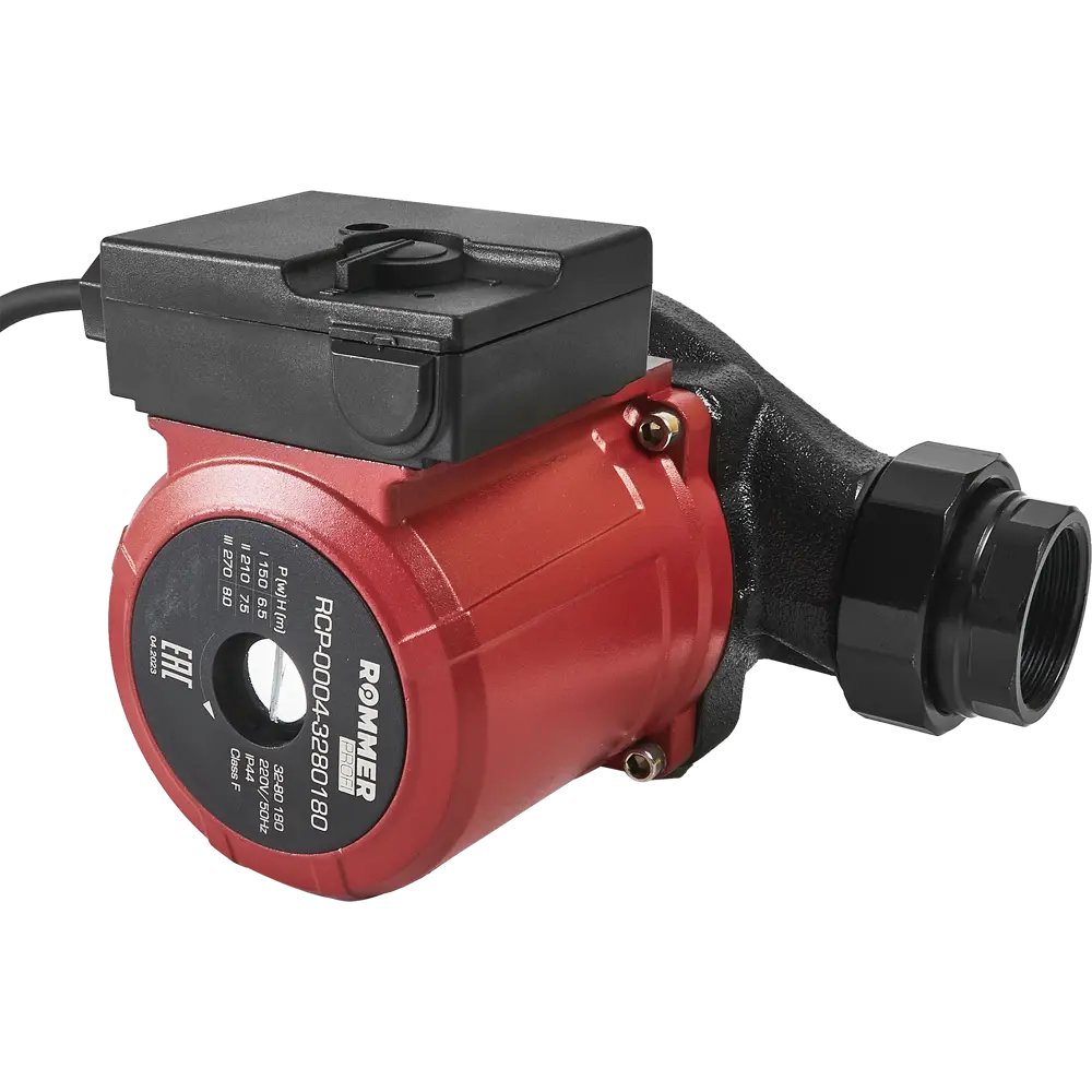 Циркуляционный насос Rommer Profi 32/8 180 мм с гайками 2" STLM-2047387 - Вид №6