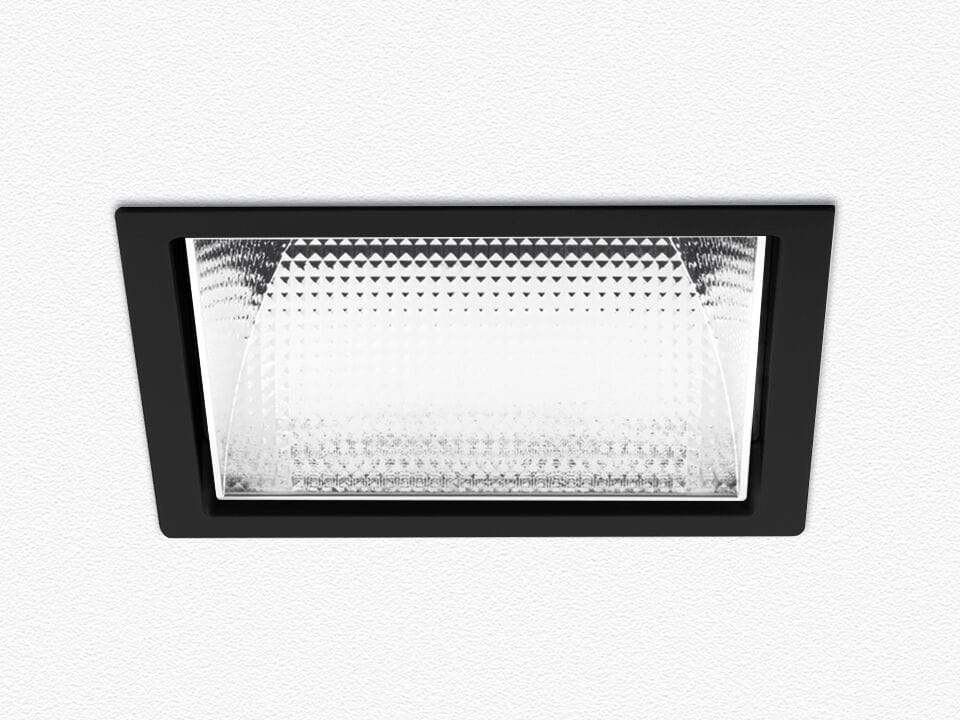 Квадратный светодиодный светильник из поликарбоната Artemide Luceri ARCH-00101012 - Вид №1