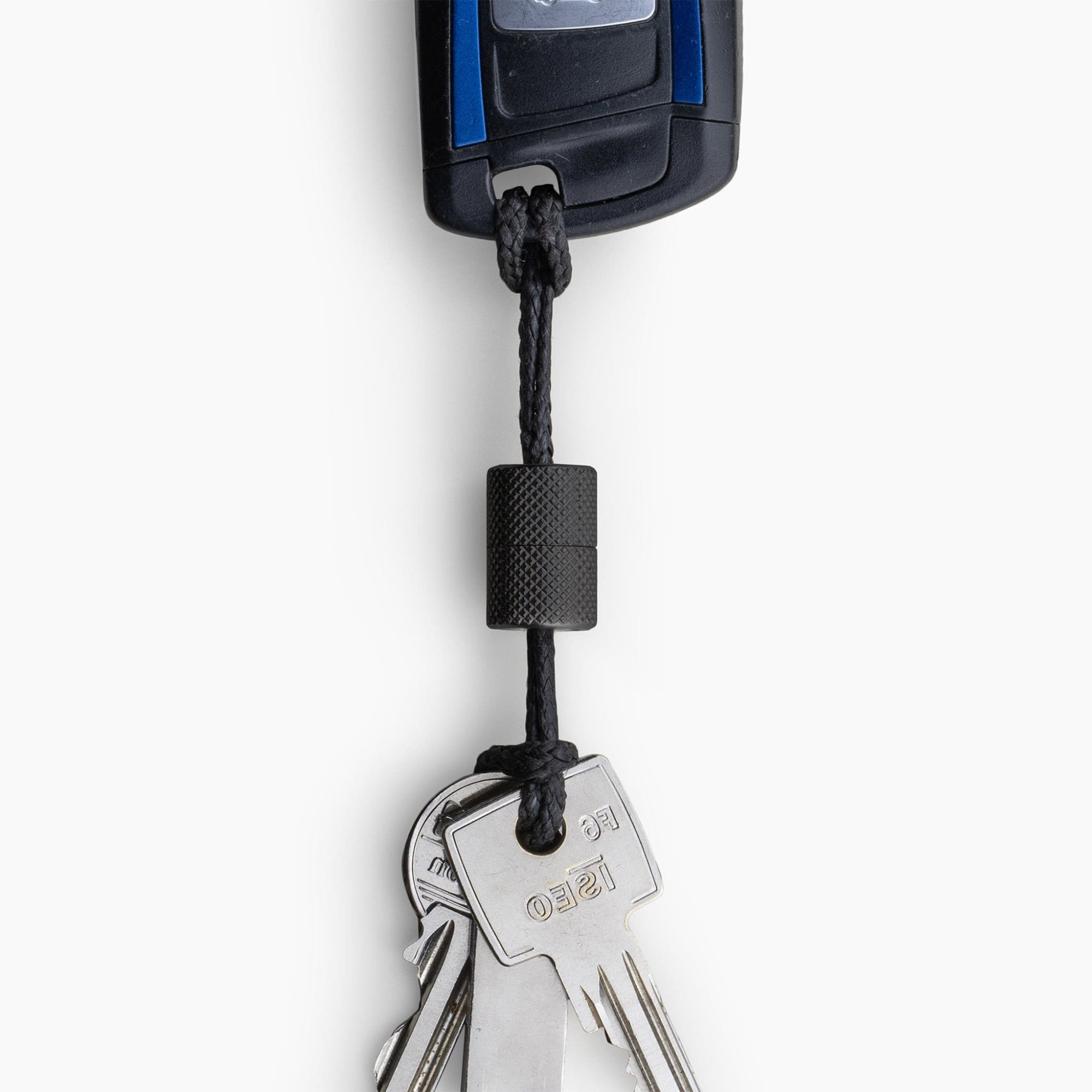 W208BST Брелок для ключей - черная сталь Wingback 