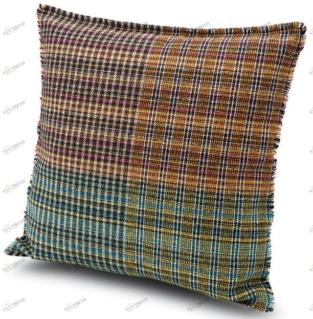 MissoniHome Подушка из ткани с нашивками в шотландском стиле Dolomiti sun-id-1445012
