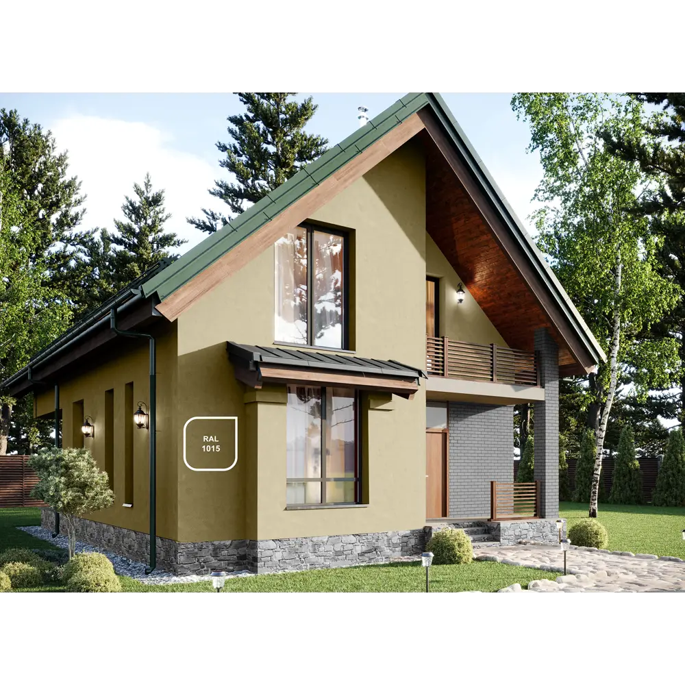 Фасадная краска LINNIMAX Acryl Starke Fassade - матовая защита для стен 89349578 STLM-0852657 - Вид №3