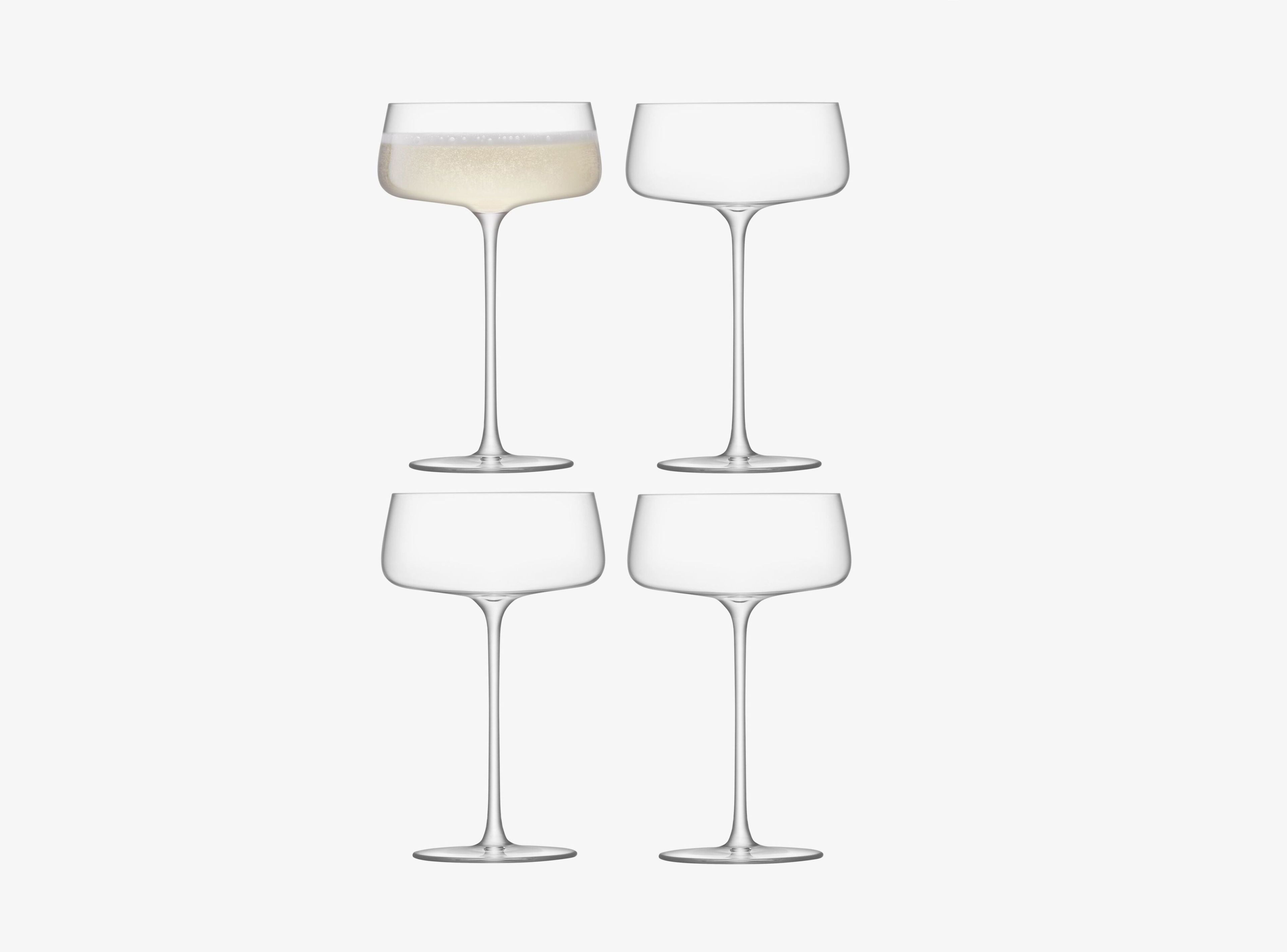 Набор стеклянных стаканов-купе - 300 мл LSA Metropolitan ARCH-00108282