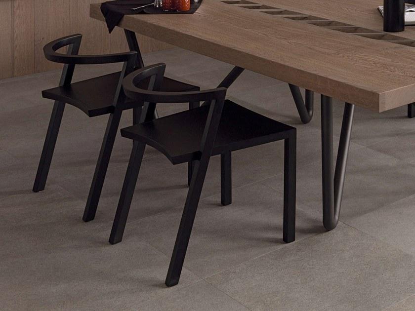 GAMADECOR Стул из фанерованной древесины Seven sun-id-1377808 - Вид №2