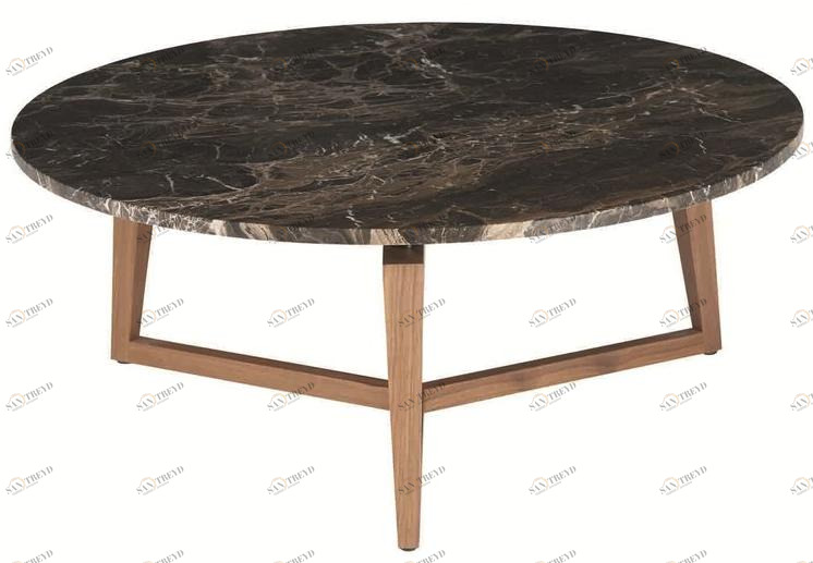 SELVA Овальный журнальный столик для гостиной  3179 