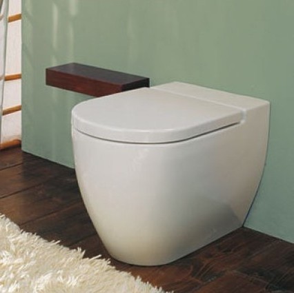 41986 Приставной унитаз напольный Белый  Evolution Италия Santreyd - Вид №5