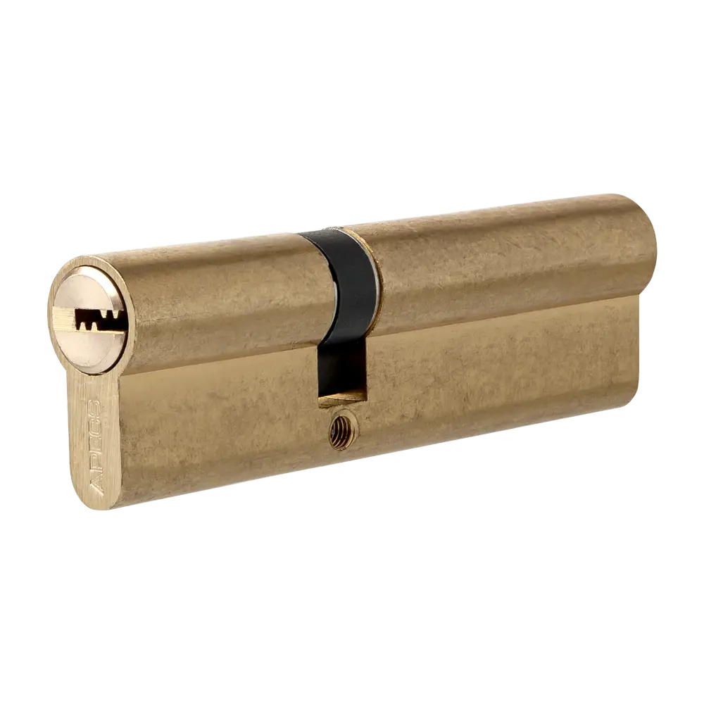 Цилиндр Apecs SM-90(35/55)-G, 35x55 мм, ключ/ключ, цвет золото ЦИЛИНДР APECS SM-90(35/55)-G КЛЮЧ-КЛЮЧ STLM-2076072
