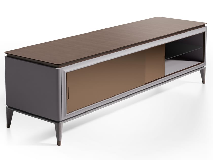 Шкаф из зеркального стекла и металла CPRN HOMOOD Blue Moon ARCH-00063140