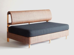 2-местный диван из ротанга