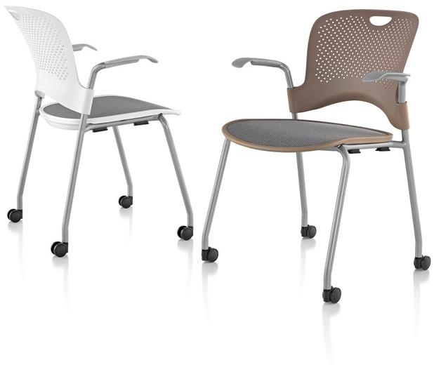 Herman Miller Штабелируемое кресло nylon® на колесиках Caper sun-id-1372754 - Вид №14