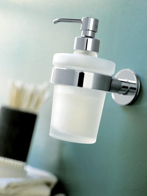 INDA® Настенный дозатор мыла из матового стекла Touch A46670 - Вид №1