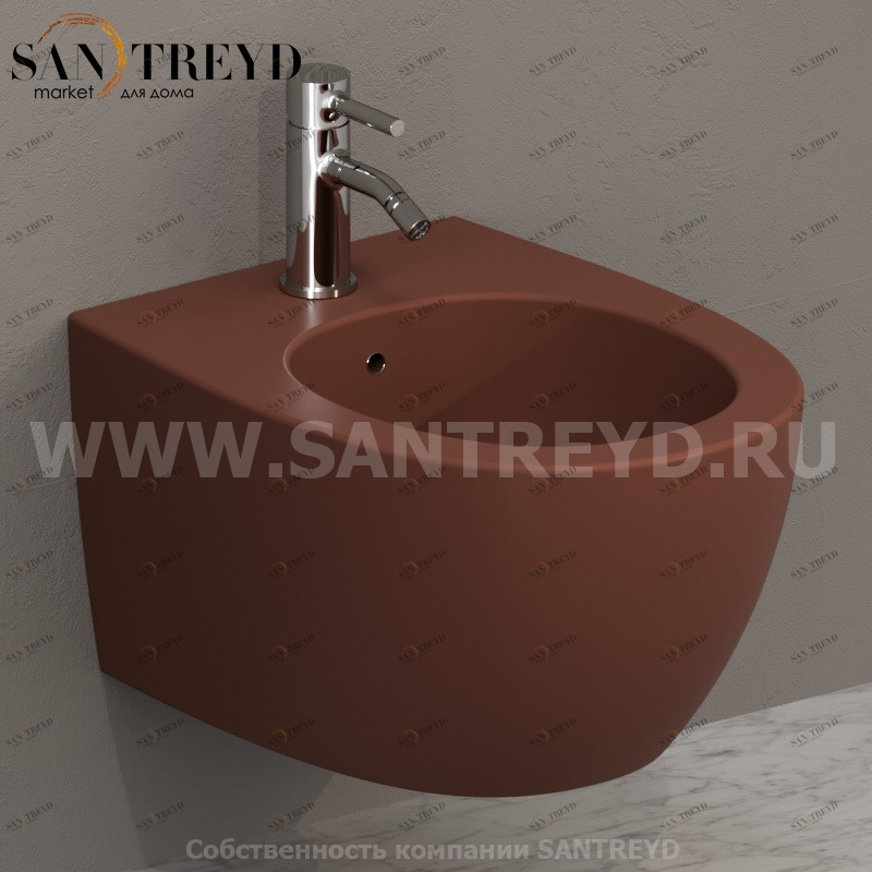 MDS10MT Биде подвесное 4ALL Ceramica Globo