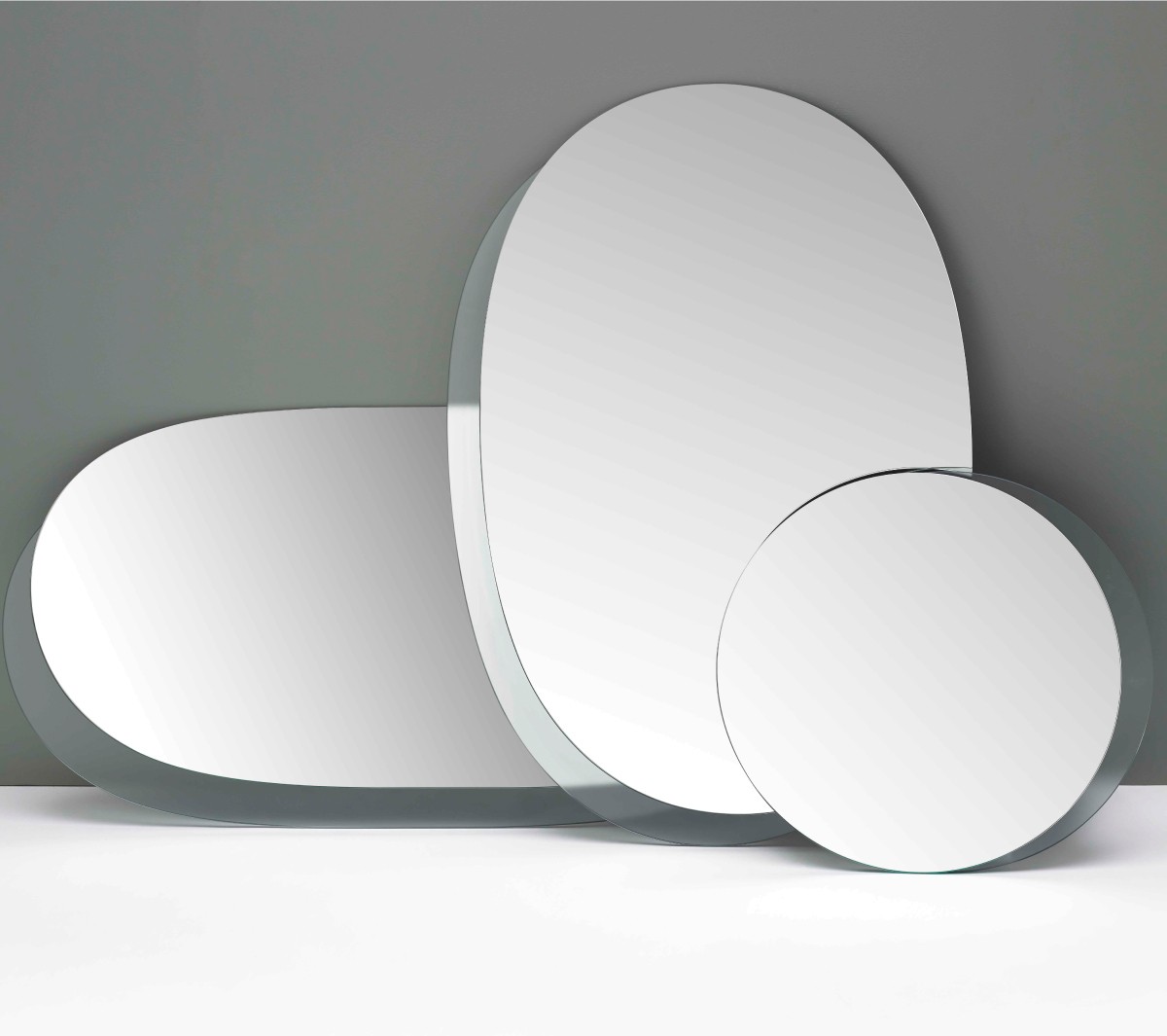 Ex.T Plateau S Настенное зеркало EXSPSPLAT/GREY - Вид №1
