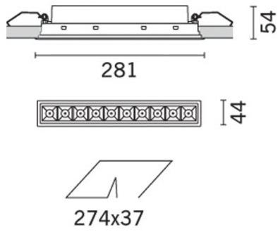 iGuzzini Встраиваемый светодиодный светильник для подвесных потолков Laser blade sun-id-1450229 - Вид №9