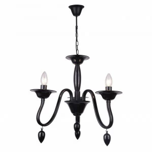 Подвесная люстра Toplight Martina TL7310D-03BL TOPLIGHT MARTINA BLACK 186747 Черный