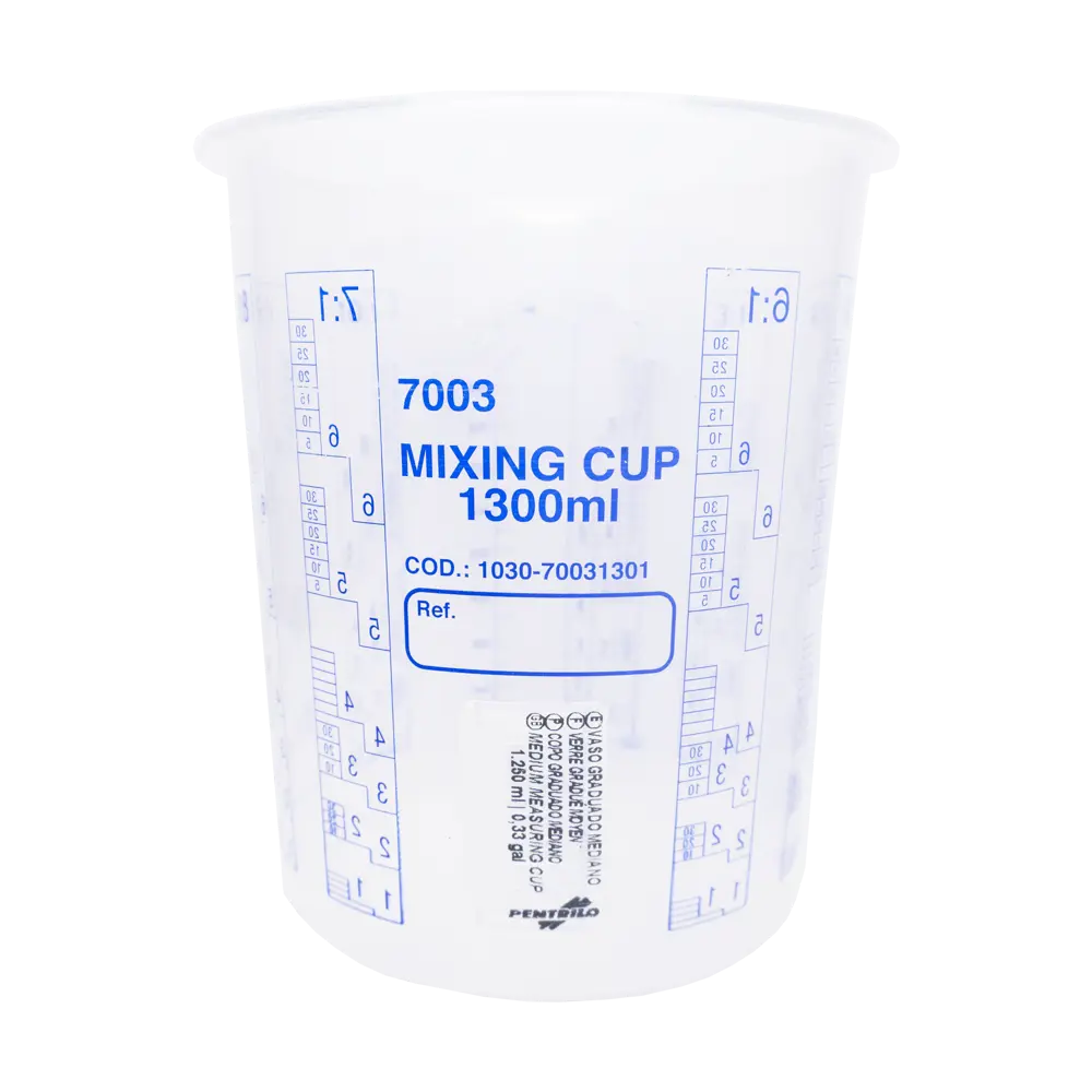 Pentrilo Мерный стакан для профессионального смешивания красок 1250 мл 81871107 STLM-0013858