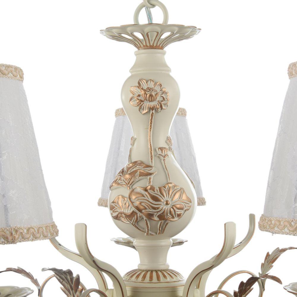 Подвесная люстра Freya Serra FR3612-PL-05-BG FREYA SERRA 186636 Белый  - Вид №1