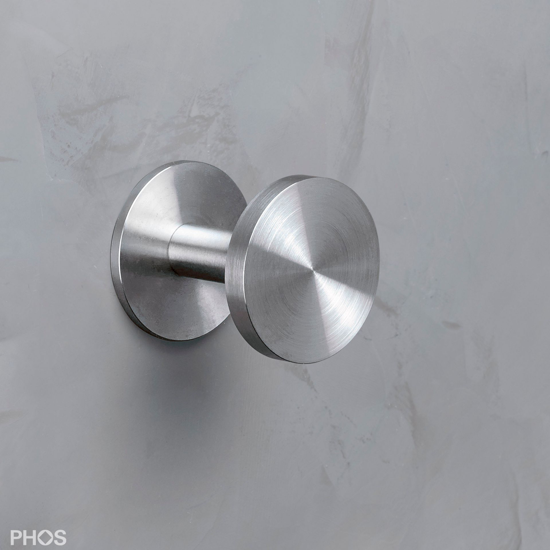 HA1-R40S40-B Крючок для полотенец, ø12 мм, длина 4,2 см, с розеткой PHOS 