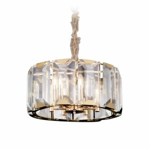 Подвесной светильник Harlow Crystal L5 gold от Delight Collection B8006 L5 DELIGHT COLLECTION ДИЗАЙНЕРСКИЕ 243929 Прозрачный;золото