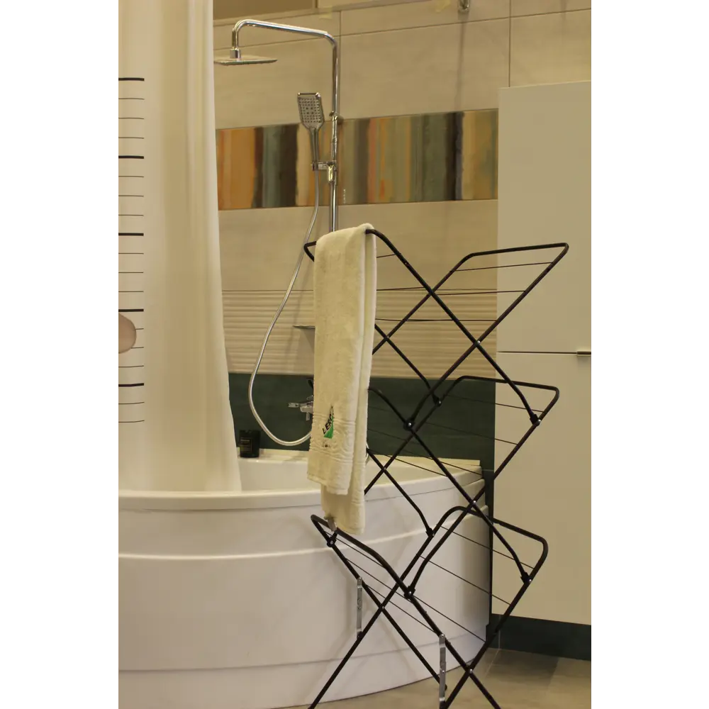 Сушилка для белья Nika Compact - складная напольная модель с регулируемой высотой 82615499 STLM-0031767 - Вид №5