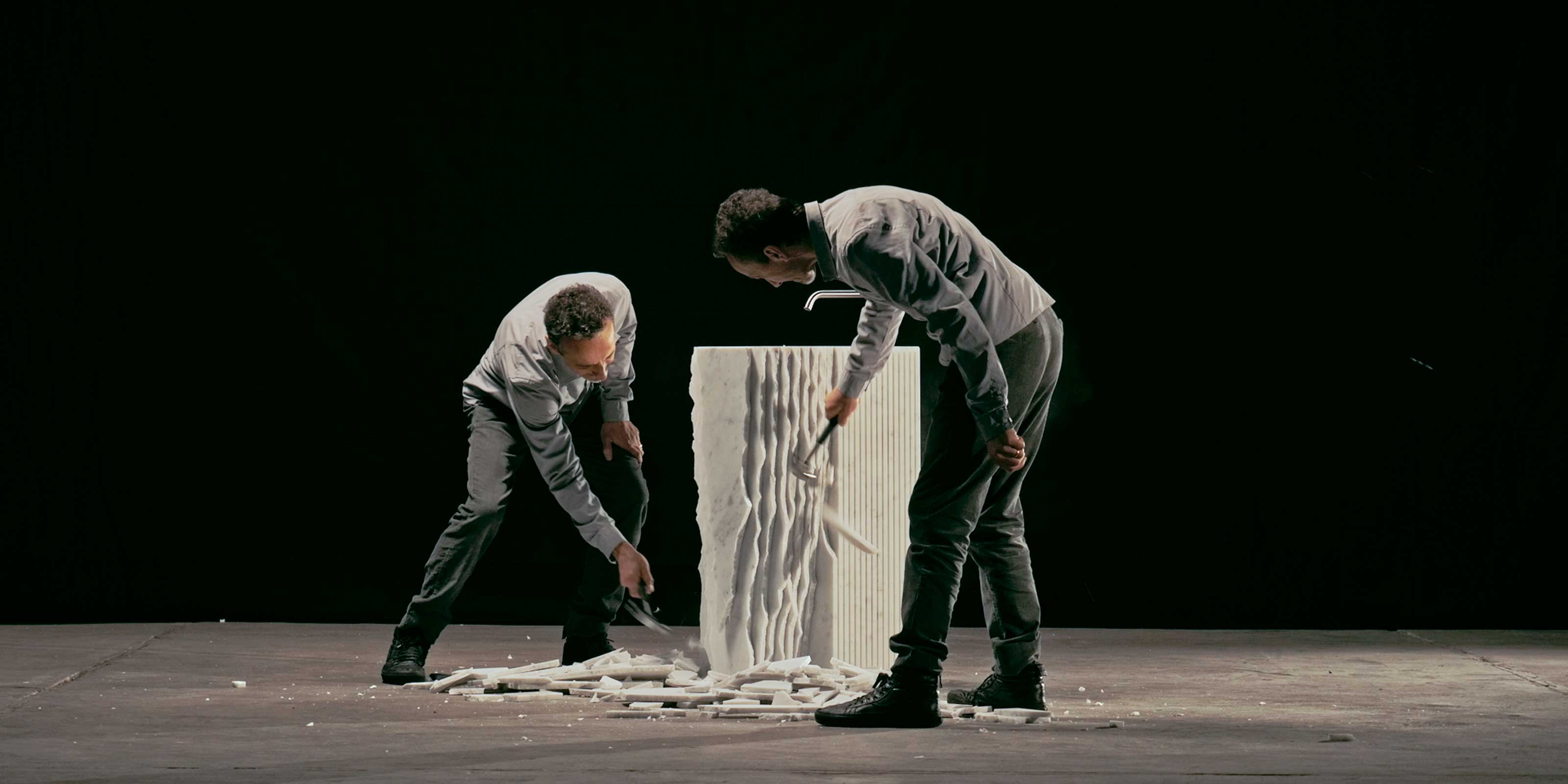 Controverso Напольная раковина стоящая прямоугольная Antoniolupi  - Вид №19