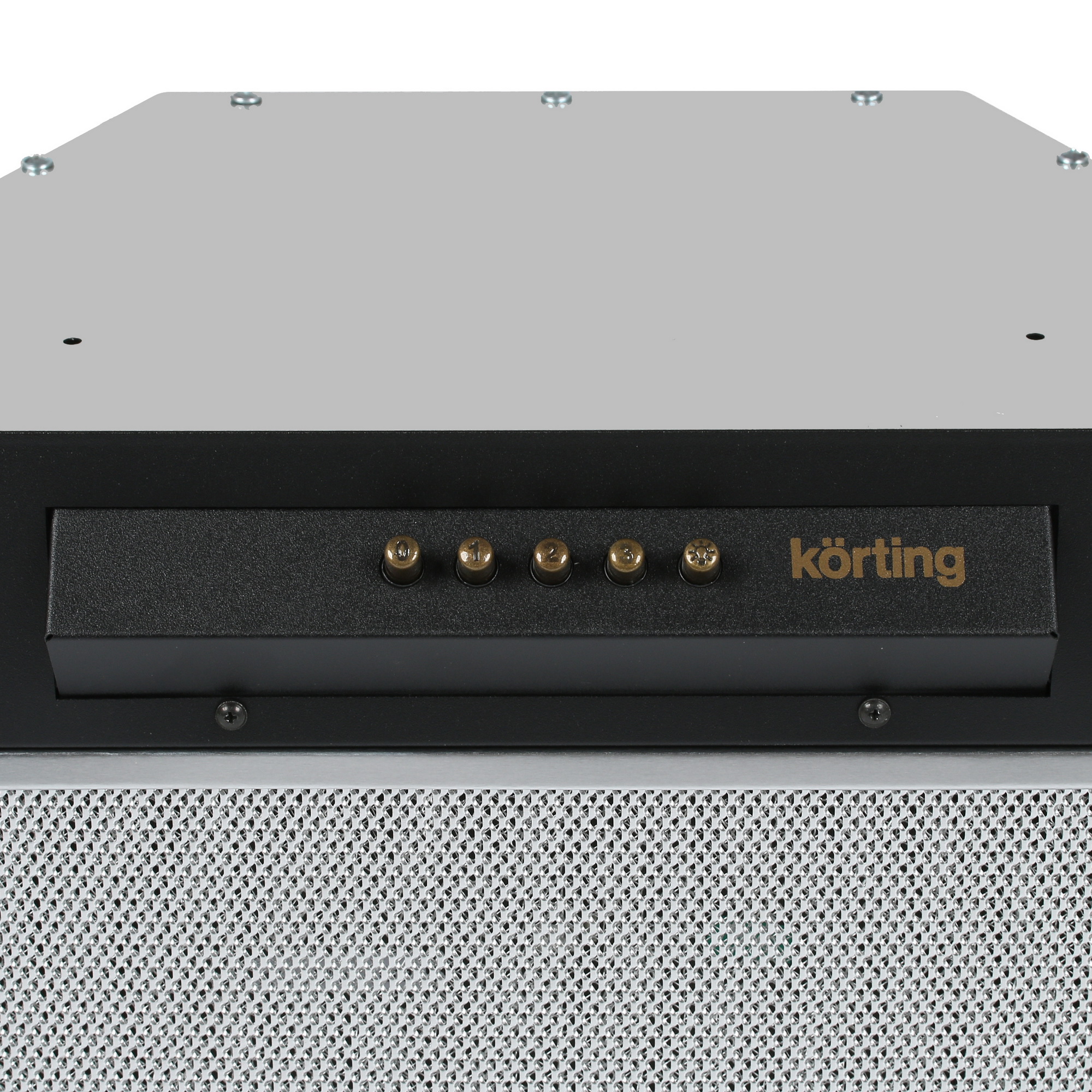 8169894 Вытяжка полновстраиваемая Korting KHI 6631 RN черный/золотистый STDN-0151043 - Вид №4