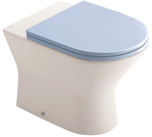 Набор Sanitana приставной INFANTIL: чаша BTW + крышка синяя S10013123300000;S80007332907600