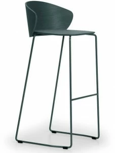 True Design Высокий штабелируемый табурет из стали и салазок Not wood Nt7505