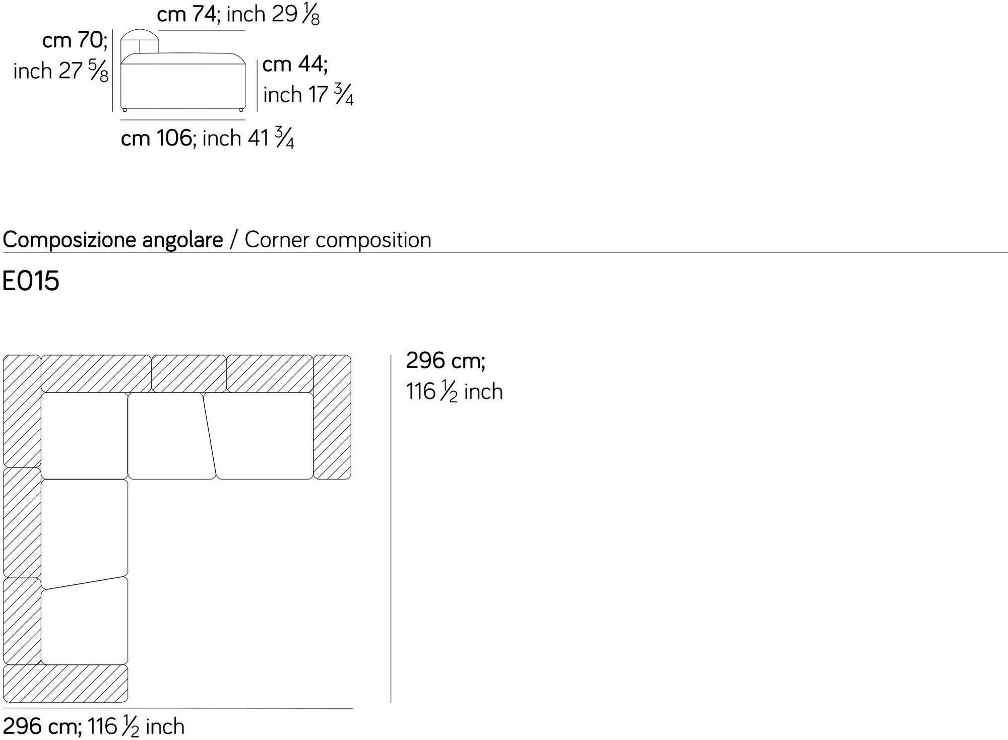 AMURA Модульный секционный диван Lapis Am001.e019 - Вид №18
