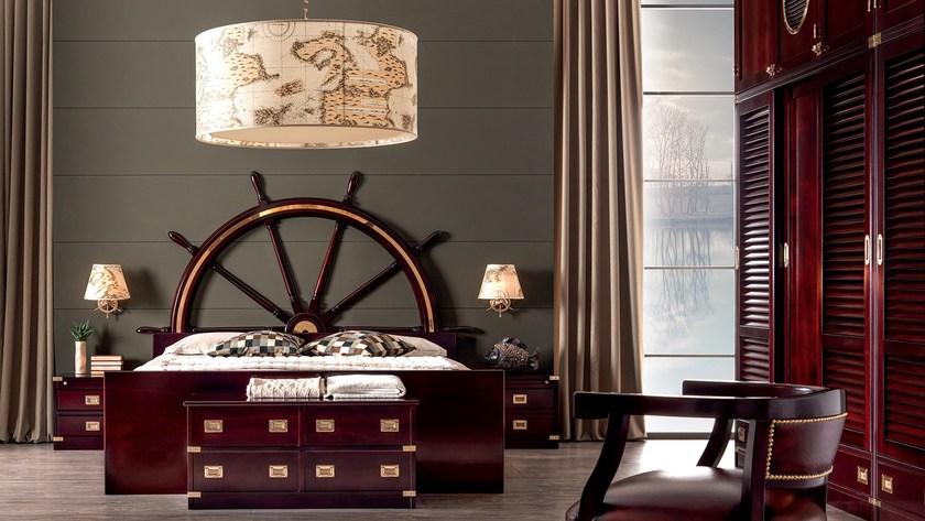 Caroti Двуспальная кровать из дерева  555/g+506  - Вид №1