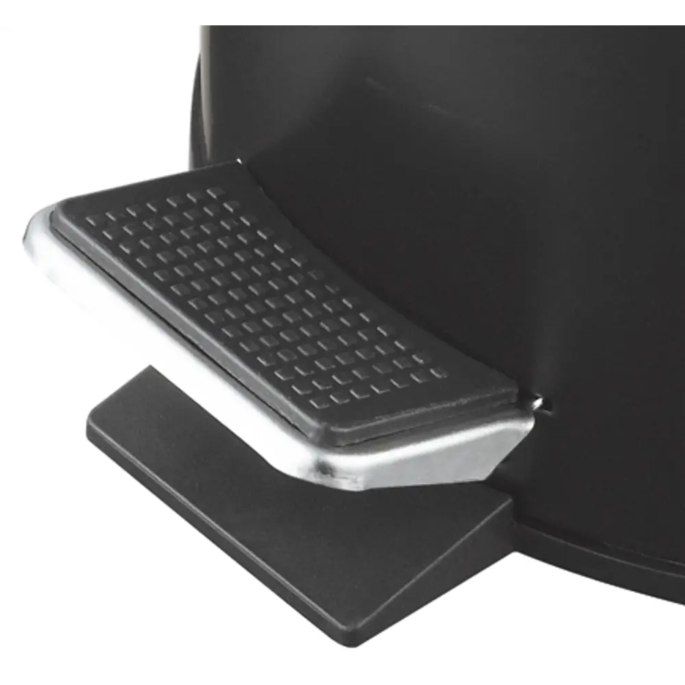 Контейнер для мусора для ванной KONSENSA Терни 3 л сталь цвет черный STLM-2173914 - Вид №5