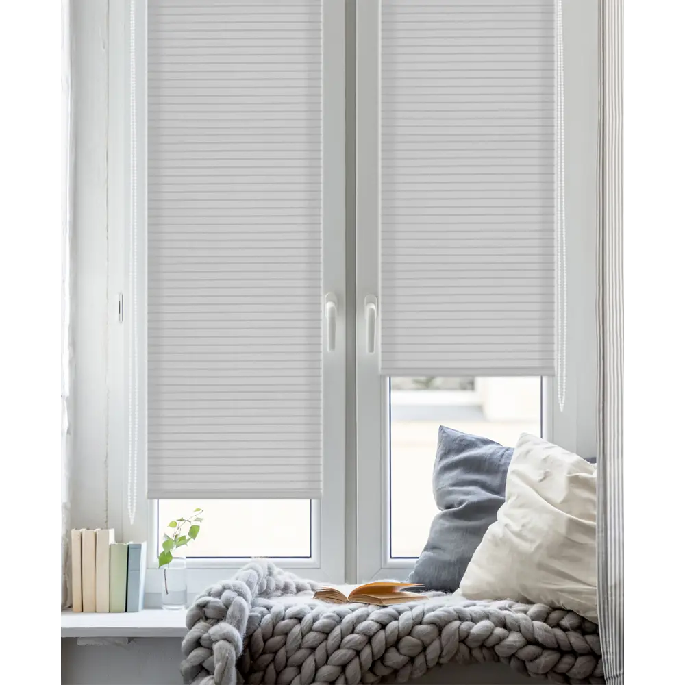 Рулонная штора Natura Print 70x160 см белая GARDEN STLM-2176051 - Вид №3