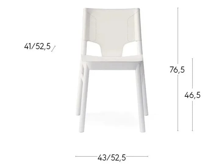 Стул из бука с обитым сиденьем/спинкой Billiani Marimba ARCH-00104550 - Вид №8