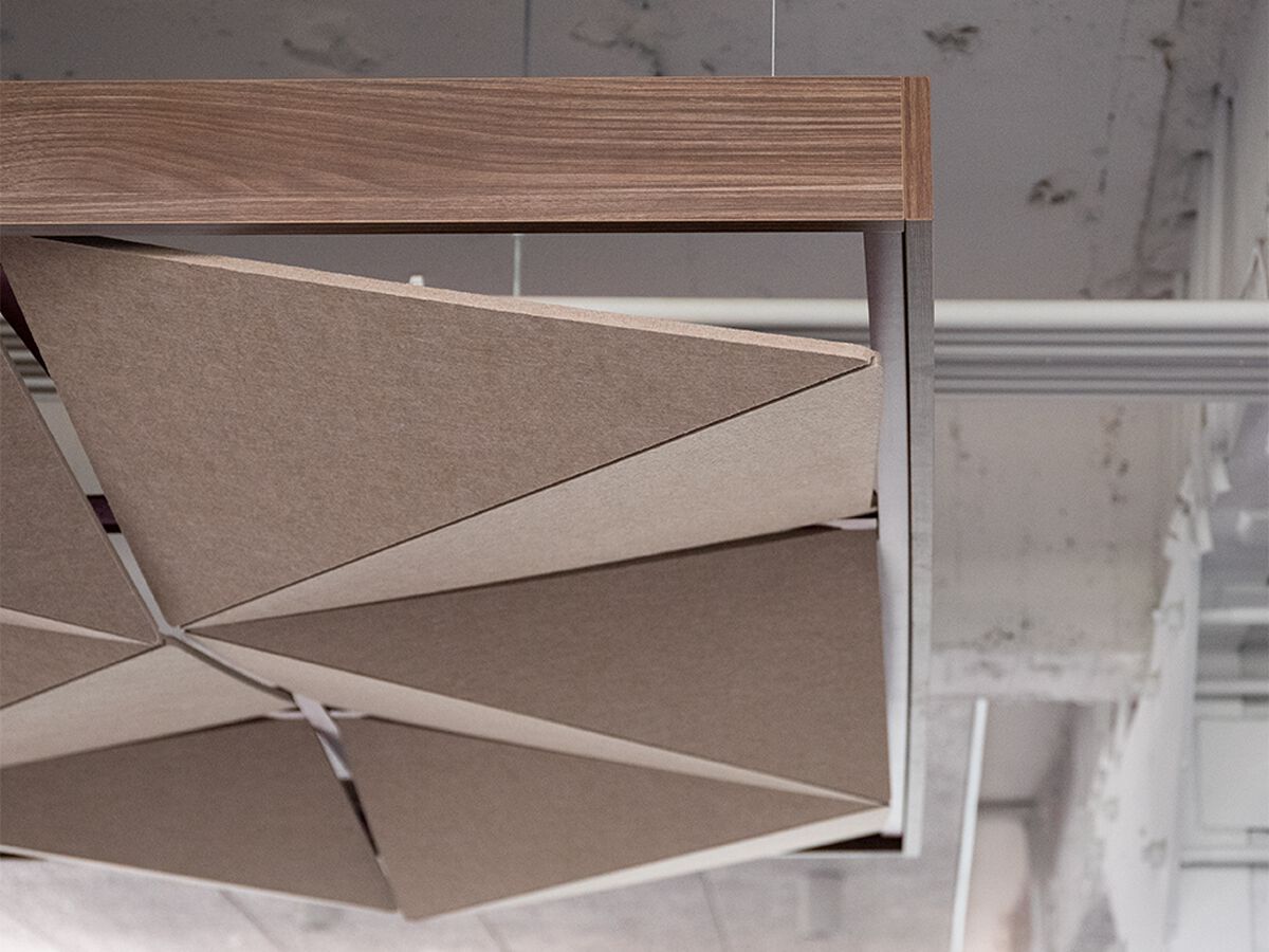 Потолочная офисная акустическая панель Askia ISLAND VOLUMETRIC ARCH-00073430