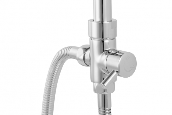 Душевая колонна для душа без смесителя FIT S FIT D283CP-2A-RUS bravat - Вид №3