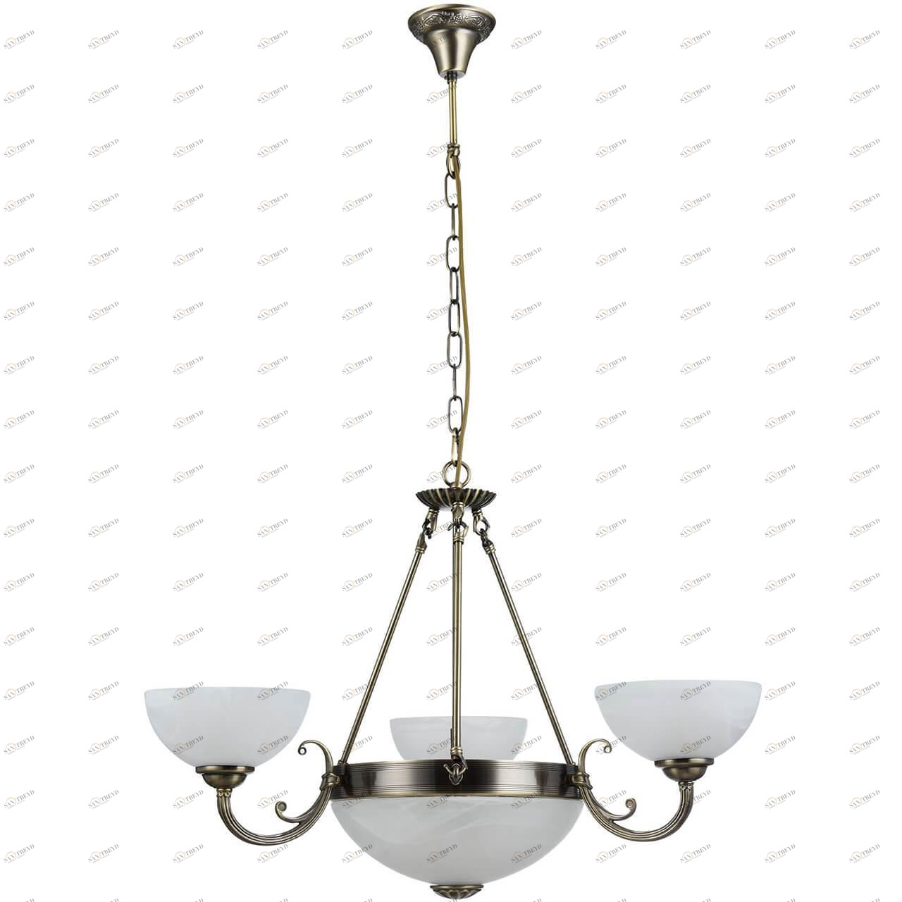 Подвесная люстра Freya Herbert FR2012-PL-06-BZ FREYA HERBERT 186125 Белый 