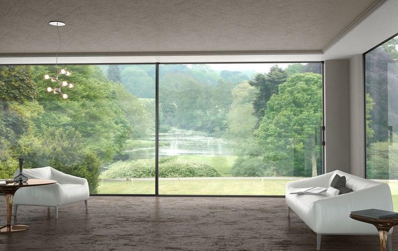 Alumil Раздвижная французская дверь с электроприводом Supreme systems sun-id-1427616 - Вид №1