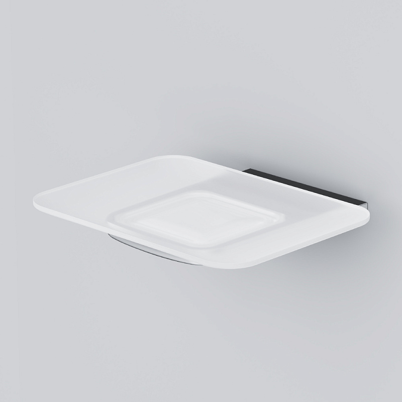 A50A34200 Стеклянная мыльница с настенным держателем хром шт AM.PM Inspire 2.0  - Вид №2