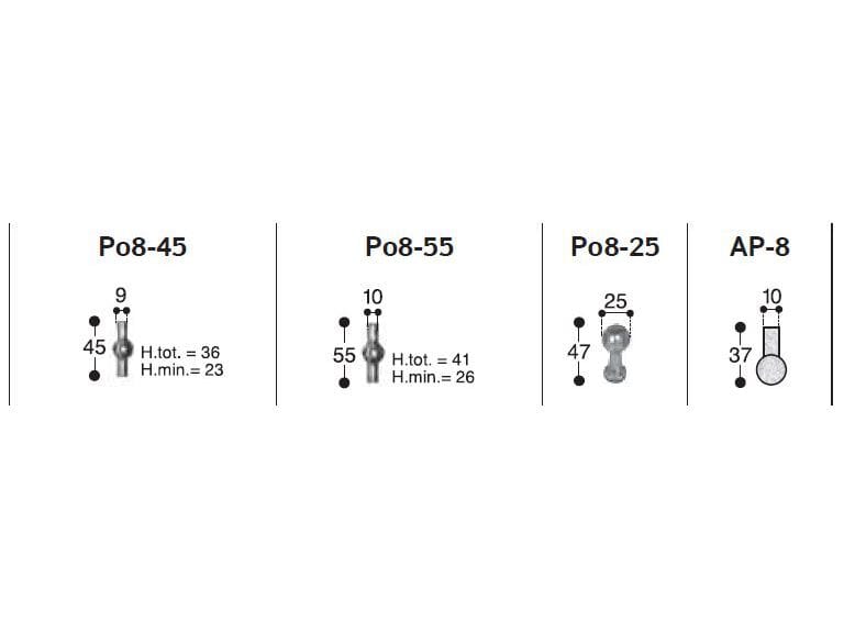 Бронзовая ручка GIARA ART DESIGN-BRONZE Chemin de Fer ARCH-00076432 - Вид №17