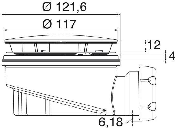 Redi Сифон малой высоты Nicoll Ni12519 - Вид №1
