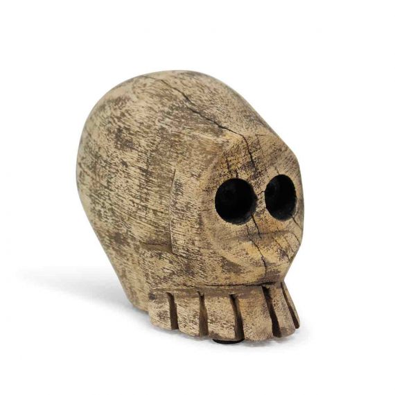 078559 Декоративный деревянный череп Francisco Segarra Santreyd  - Вид №5