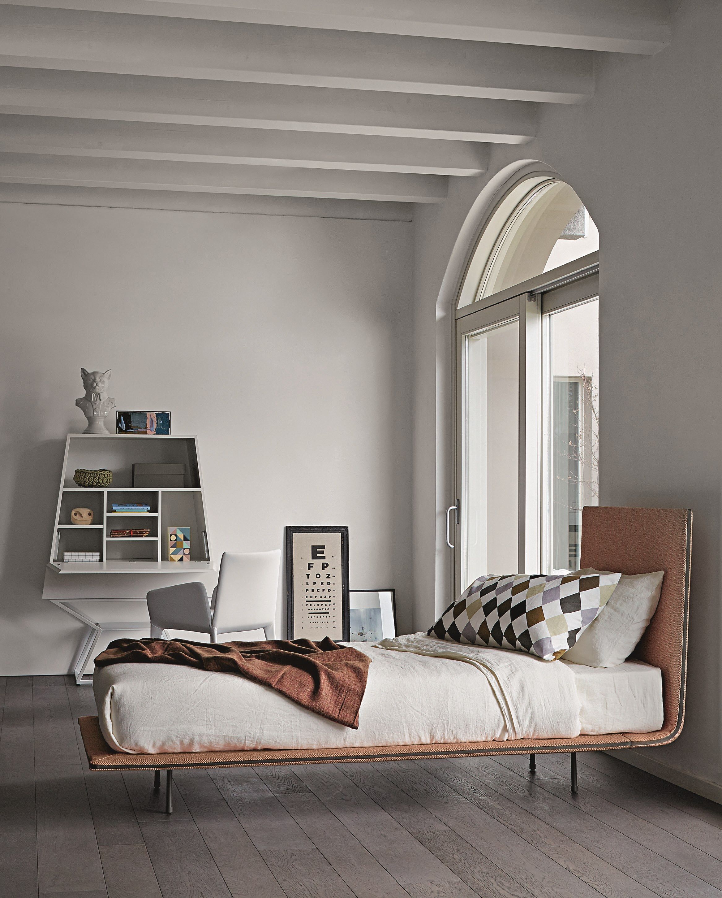 Съемная мягкая кровать из ткани BONALDO Thin ARCH-00042656 - Вид №1