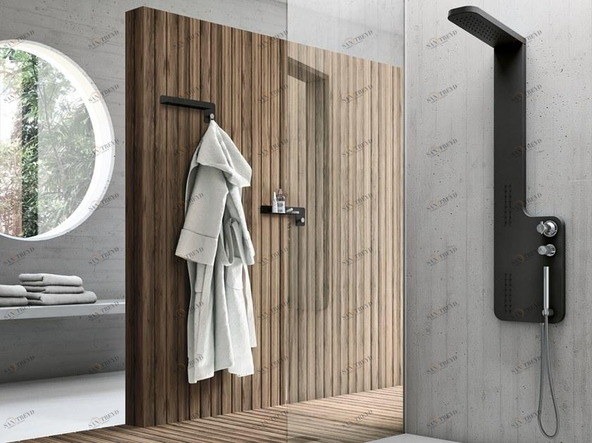 Gruppo Geromin Настенная душевая стойка с ручным душем sun-id-1439081