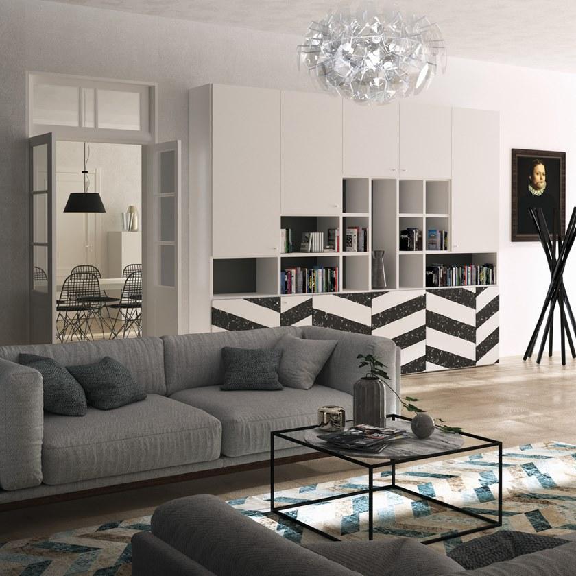 De Rosso Стенка для хранения hpl на заказ Alfabeto sun-id-1513253 - Вид №6